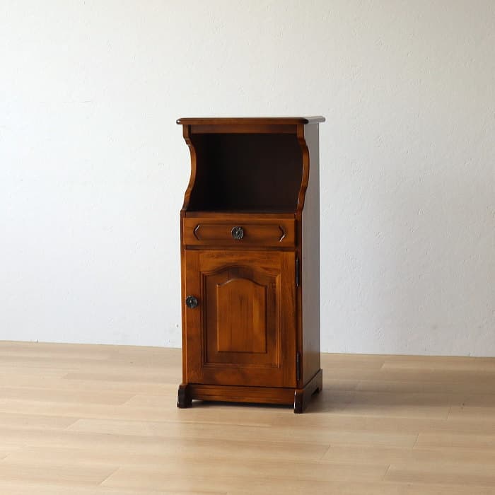 カリモク 電話台 花台 コロニアル レトロ ヴィンテージ ラック