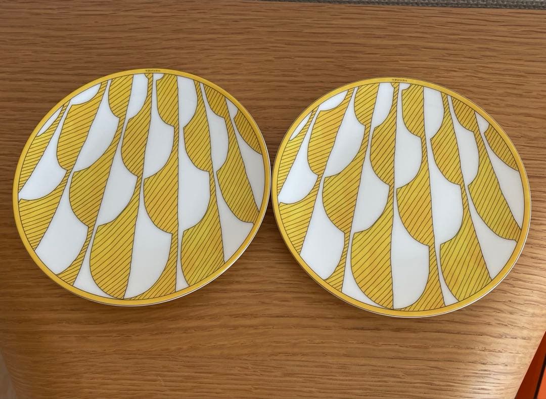 HERMES エルメス ソレイユ ドゥ エルメス パンプレート 2枚セット