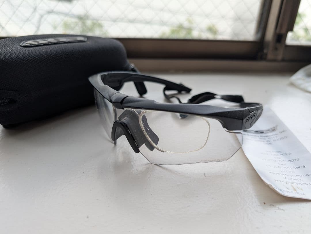 cosmotiger専用ESS クロスボウ偏光レンズ&メガネレンズフレームセット