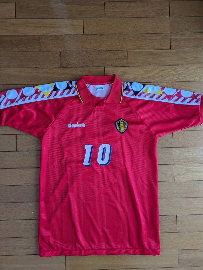 ベルギー代表　サッカー　ユニフォーム　94年　シーフォ