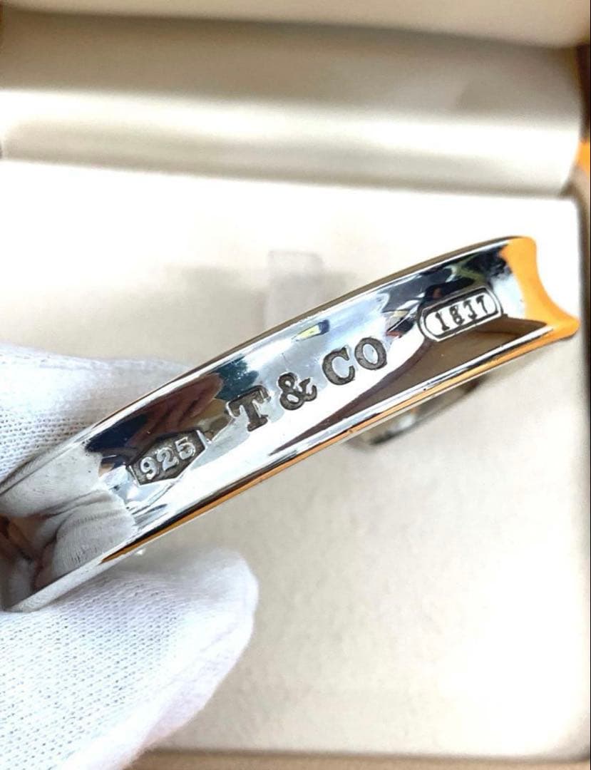 ティファニー バングル ナロー 1837 シルバー925 SILVER