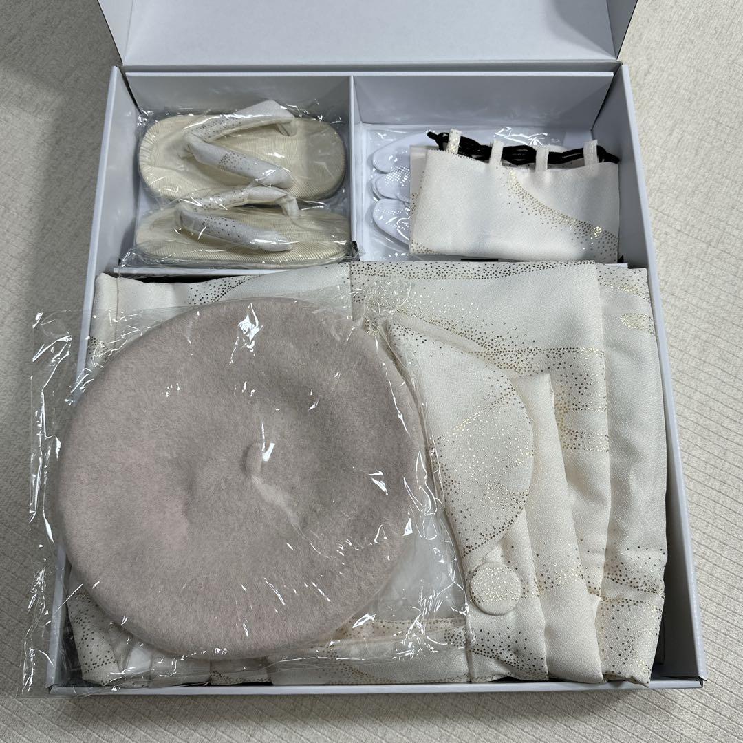 ✨即日発送可能✨ひよこ商店 七五三 3歳 男の子 グリーン 着物フルセット