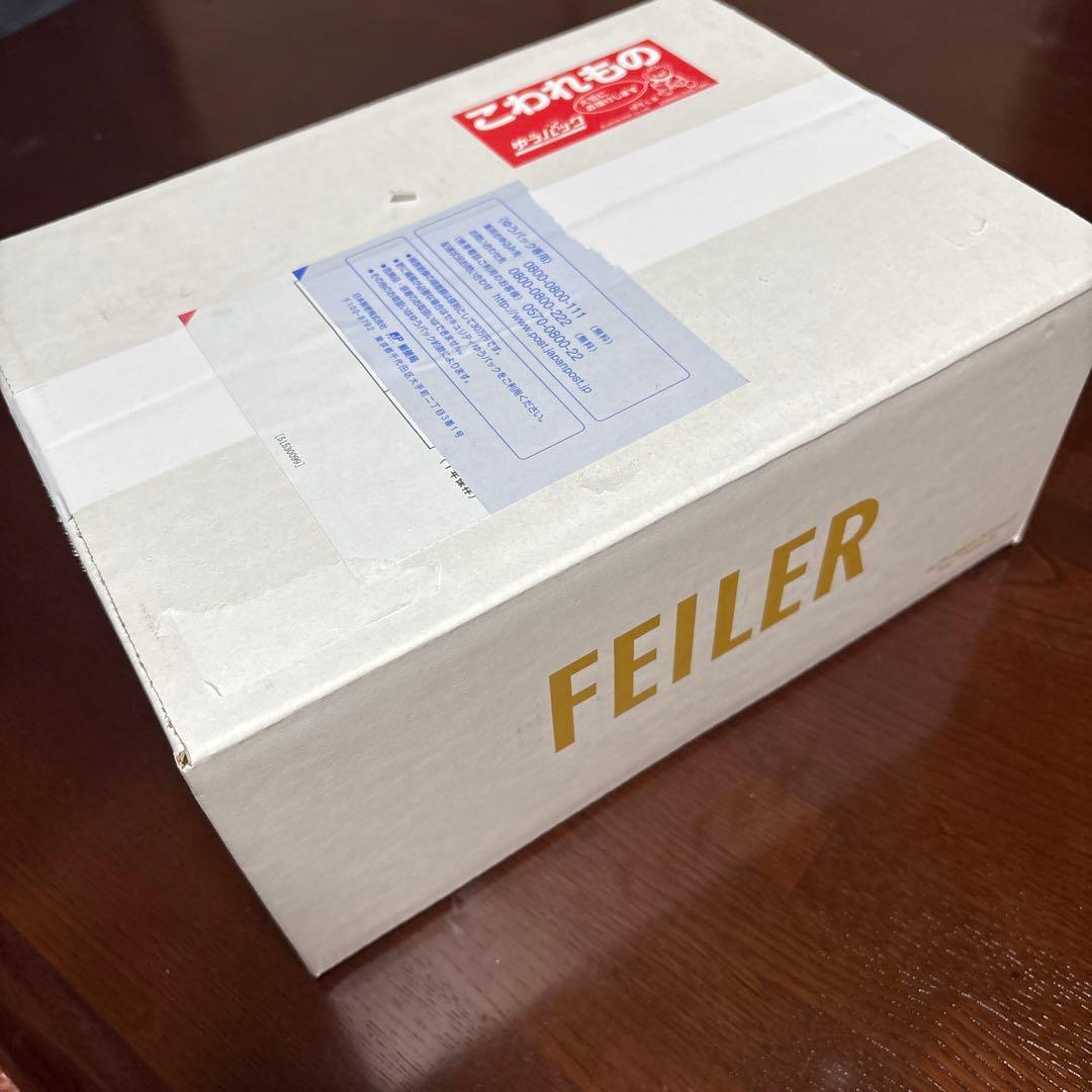[新品・未開封]Steiff x FEILER コラボ　3点セット