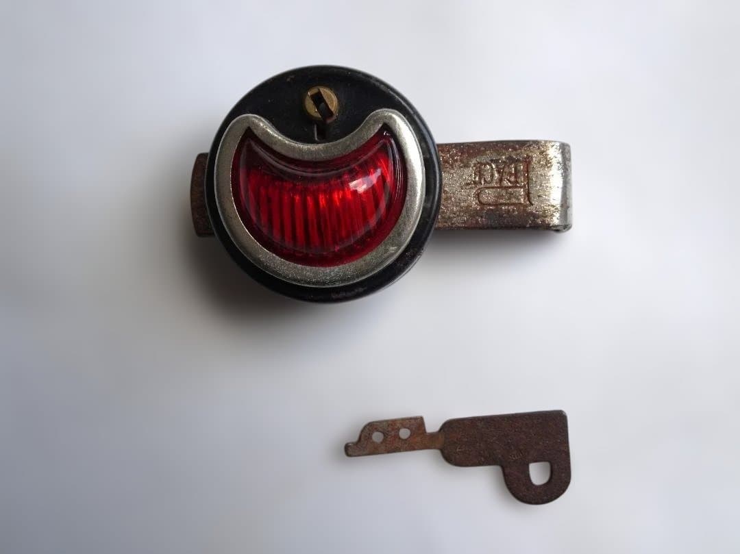 大珍品！大幅値下げ　昭和レトロ　自転車ロック