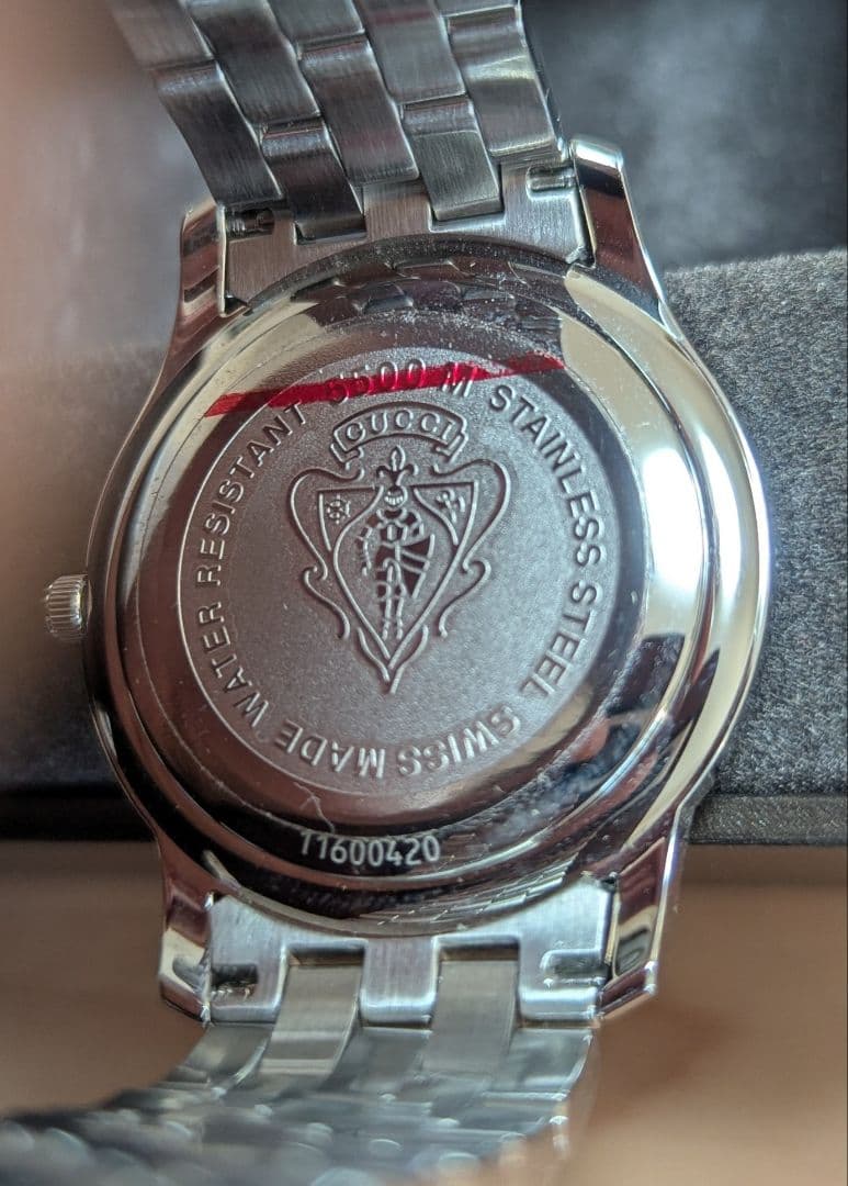 GUCCI アナログ時計 5500M 未使用品