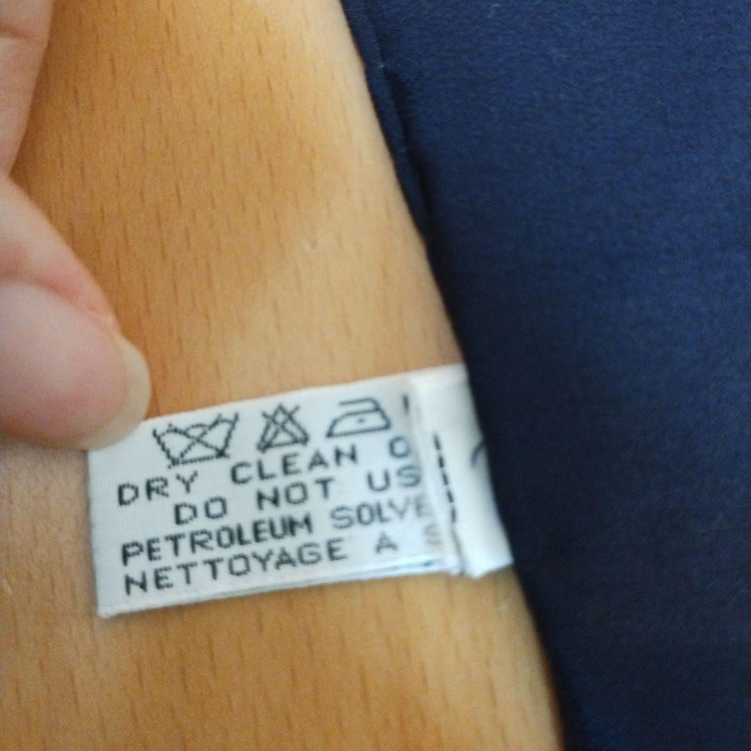 CHANEL シャネル シルク ミニスカーフ2枚ネイビーココマーク 水玉 正方形