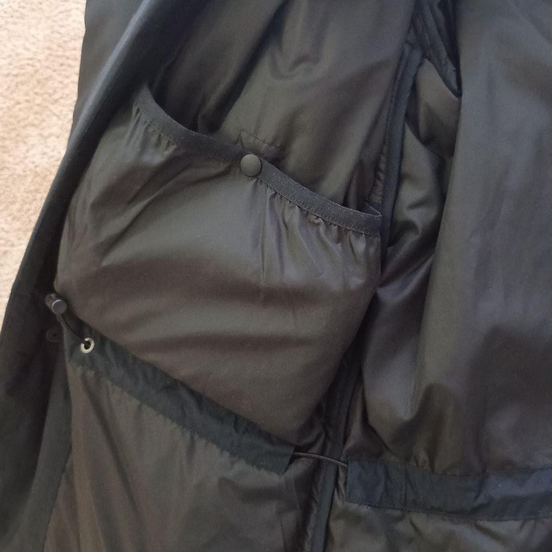 新品　ブラック　黒　アンフィーロ　HOTPIA 中綿　軽量　ロング コート