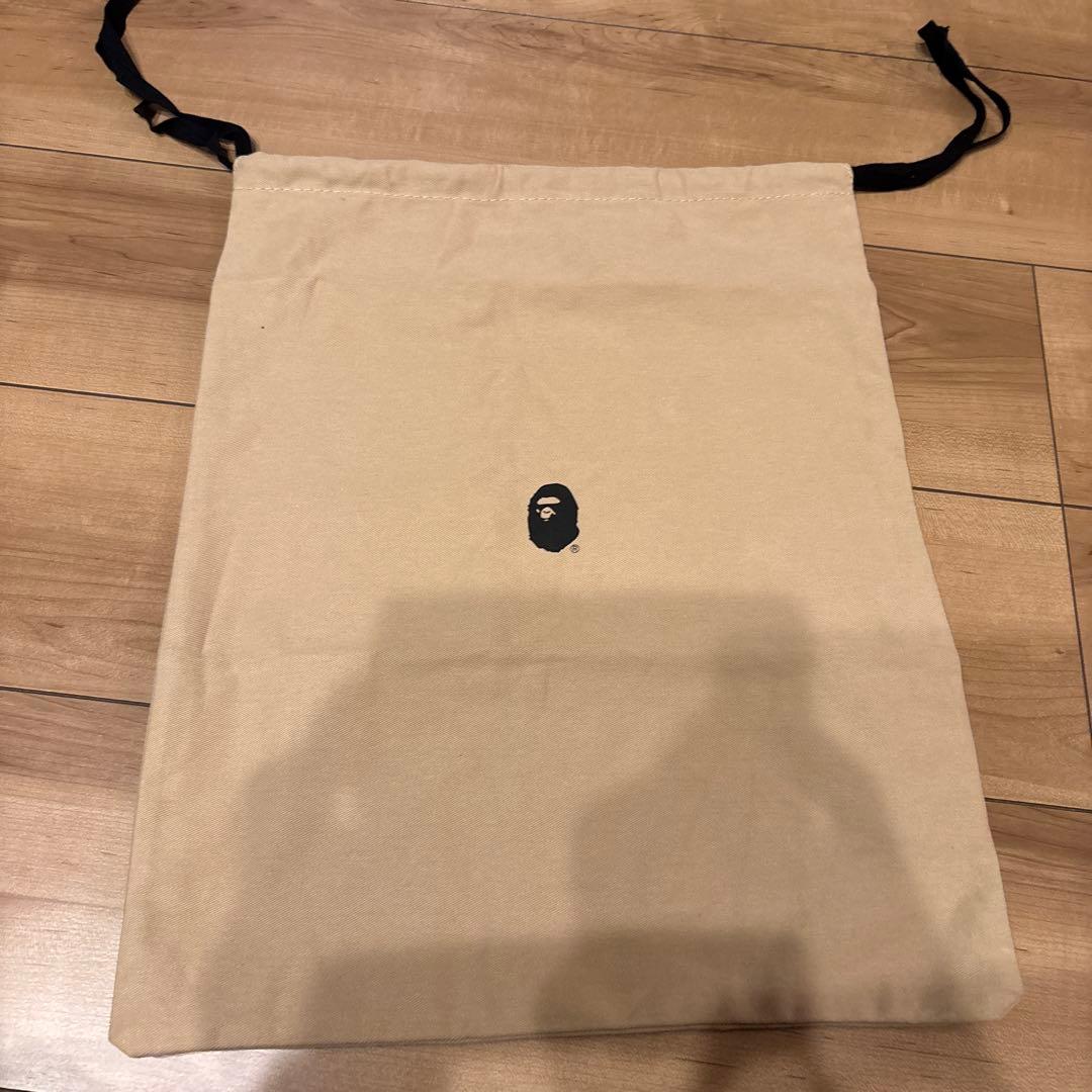 A BATHING APE 1st カモ　ロンT エイプ　巾着