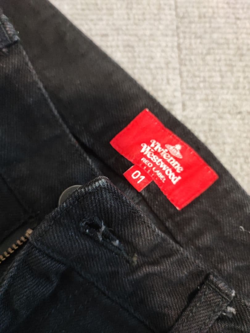 Vivienne Westwood デニム ブラック サイズ1