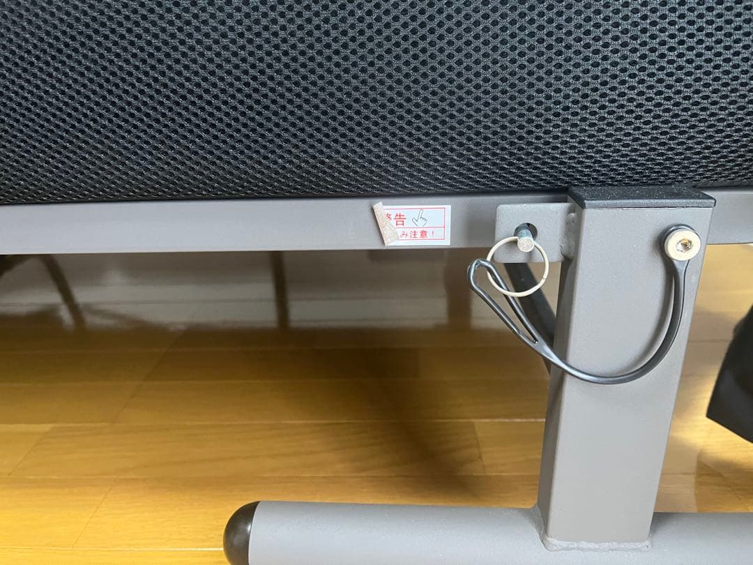 アイリスオーヤマ 折りたたみベッド OTB-PSN／現行モデル／説明書付き／美品