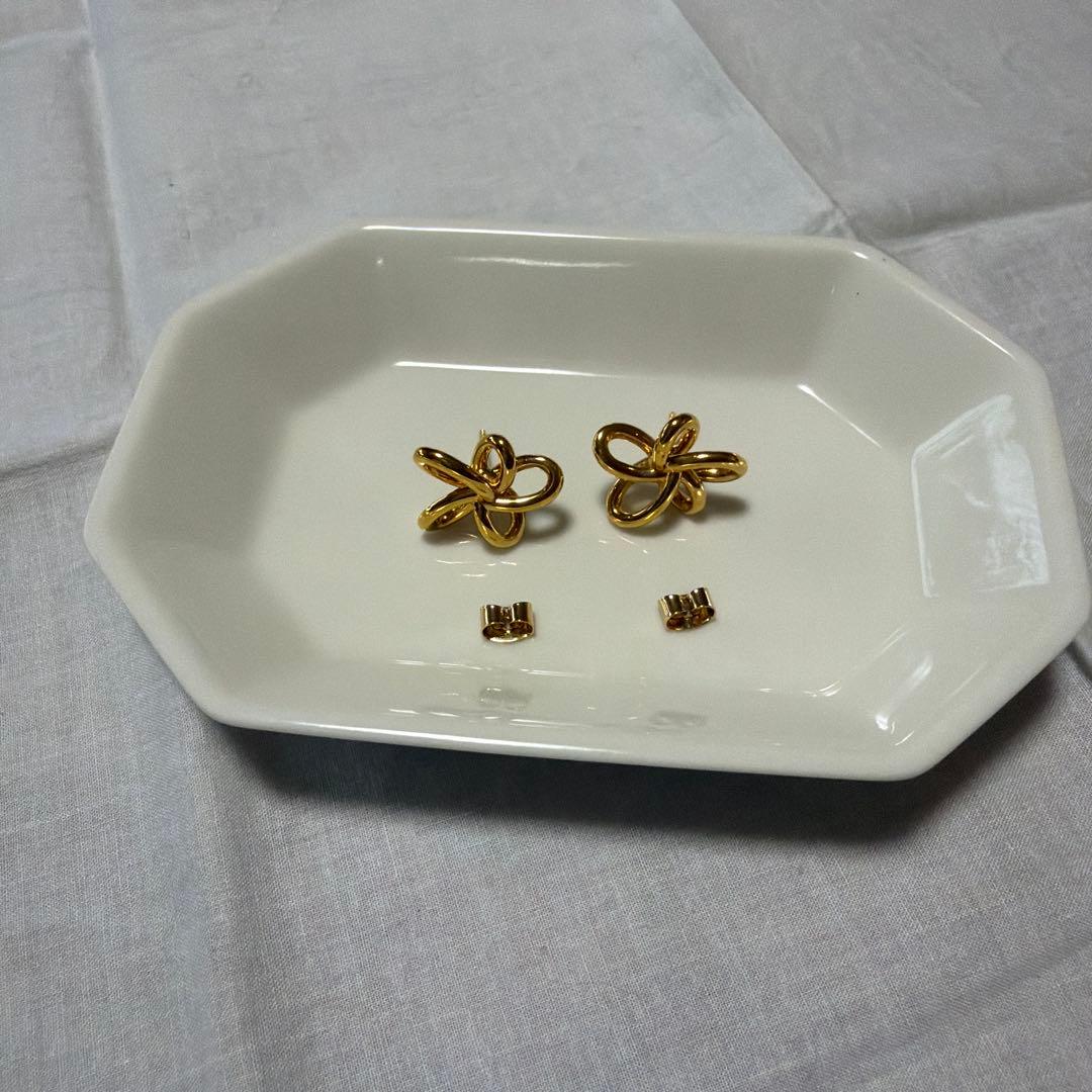 【別注】TOMORROWLANDフィリップオーディベールフラワーモチーフピアス