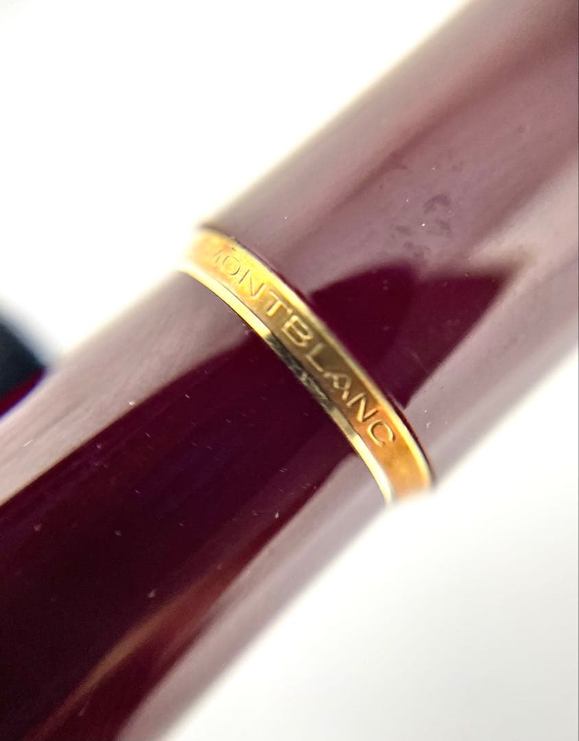 モンブラン　万年筆　ボルドー　ペン先刻印無し　箱付