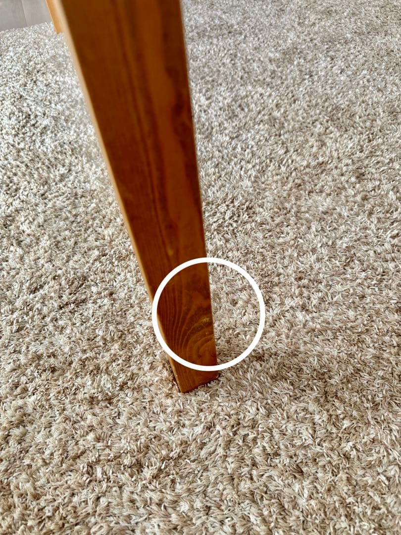 【ま】ダイニングテーブル 日本製 無垢 北欧 135 オイル塗装