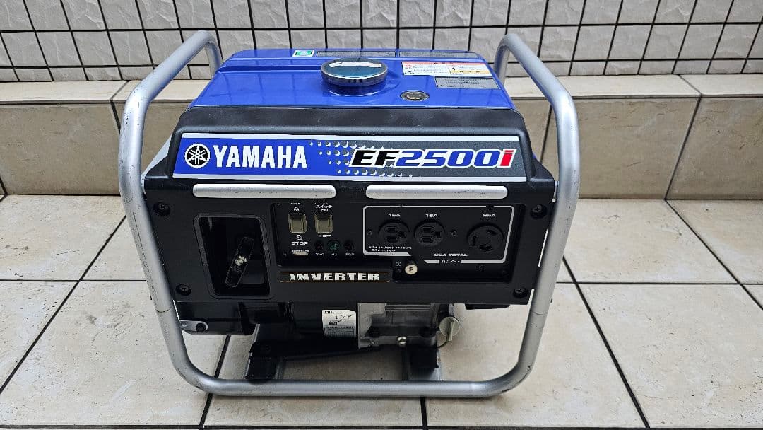 ★YAMAHA EF2500i インバーター 発電機正弦波 定格出力2.5kVA
