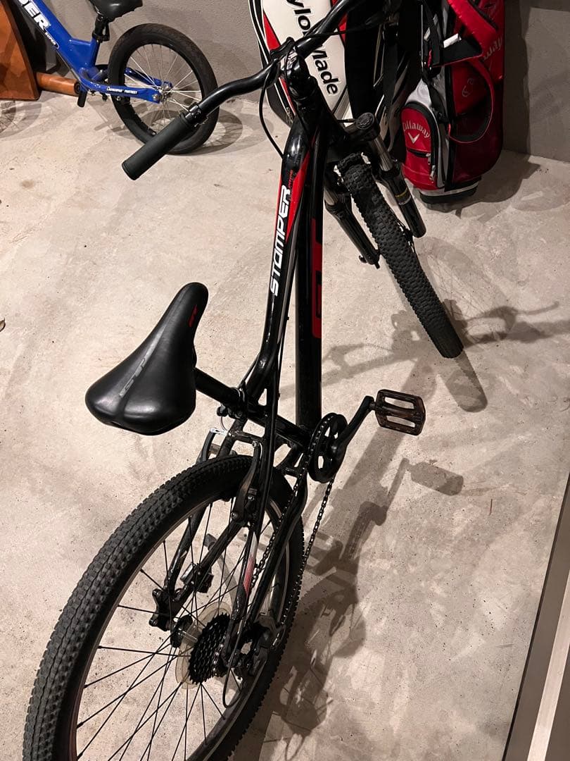 GT Stomperジュニアスポーツバイク 黒と赤