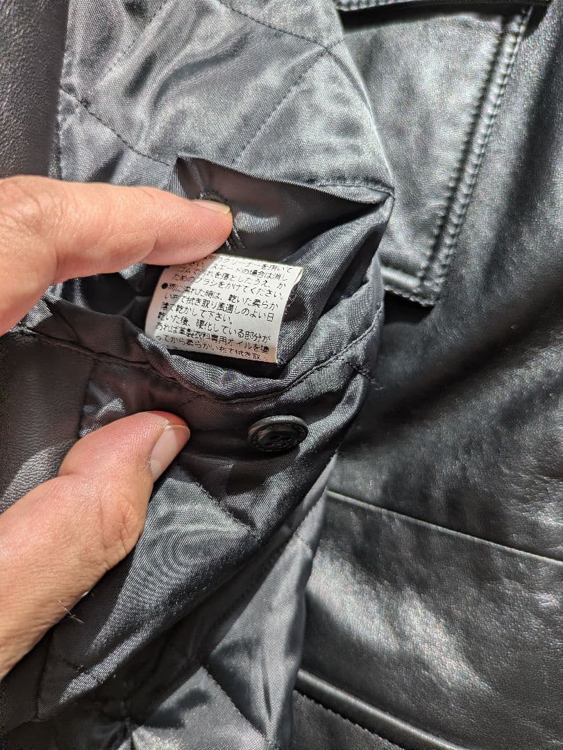 う*食様 ラルフローレン　チャプス　レザー　革ジャン　2way ラムレザー　羊革