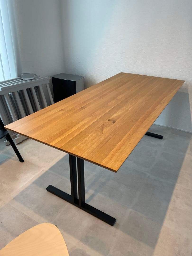 無垢オーク　ダイニングテーブル