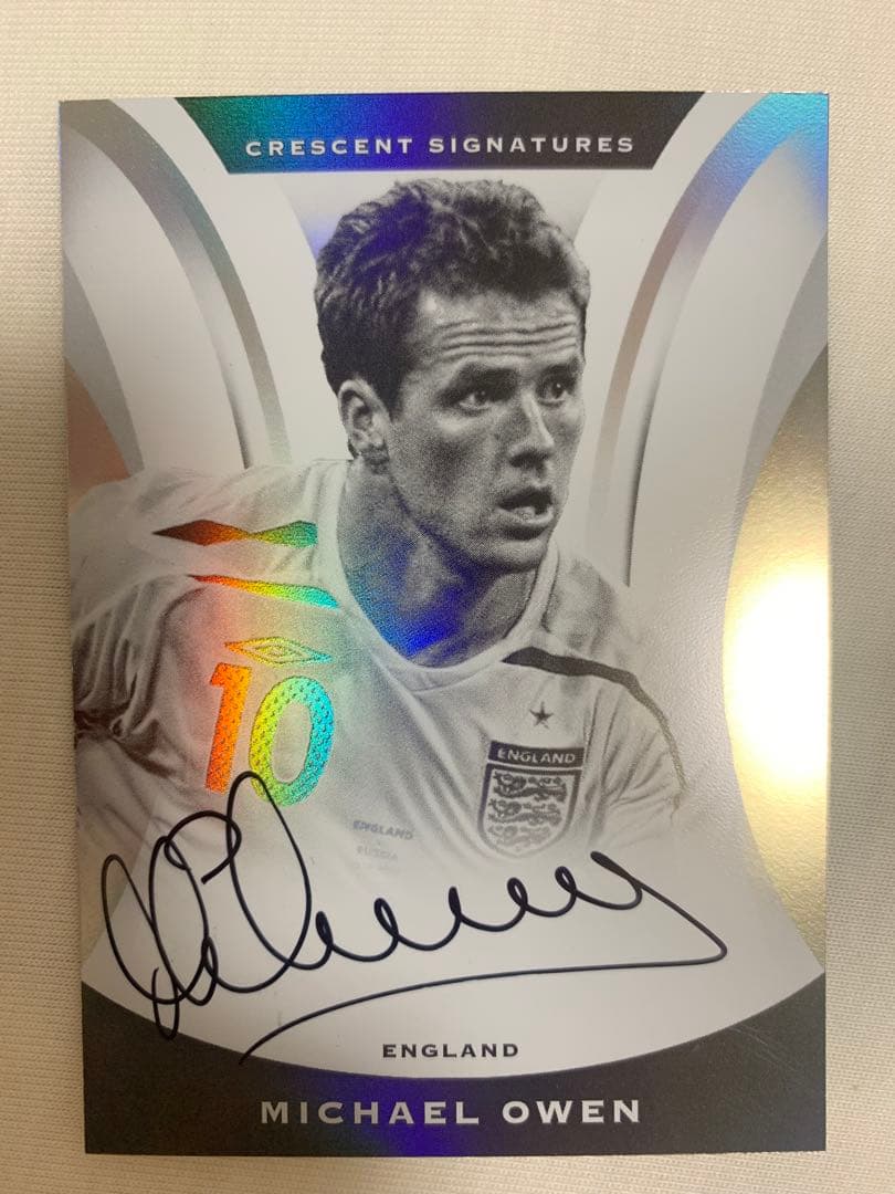 PANINI NOBILITY SOCCERオーウェン　直書サイン