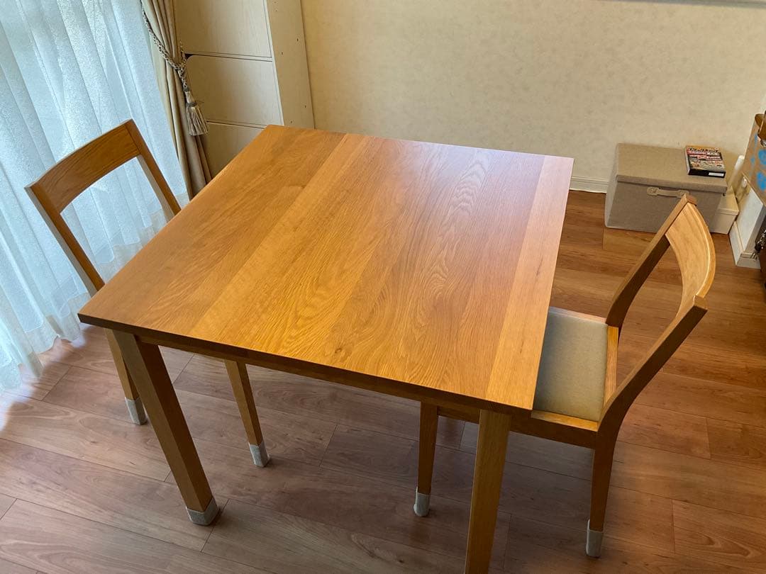 もっち　無印良品オーク材ダイニングテーブル(テーブルのみの出品です)