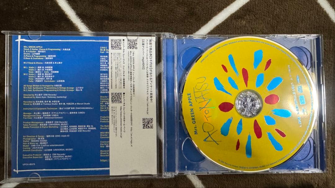 お値下げ！Mrs.Green Apple CD・DVD まとめ売り【初回限定版】