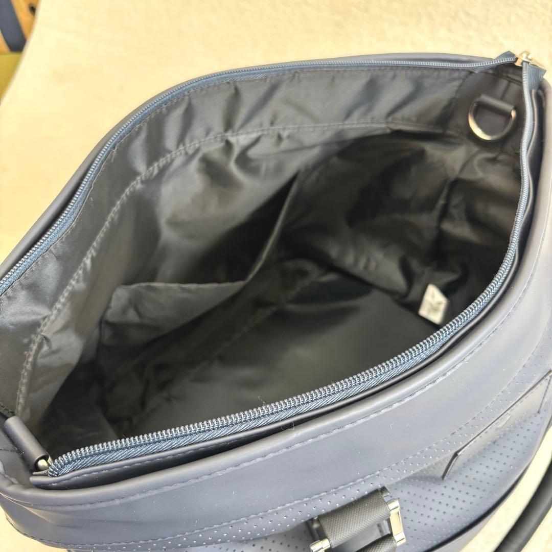 美品 ルコック 二層式 ゴルフ トートバッグ ボストンバッグ　2WAY仕様