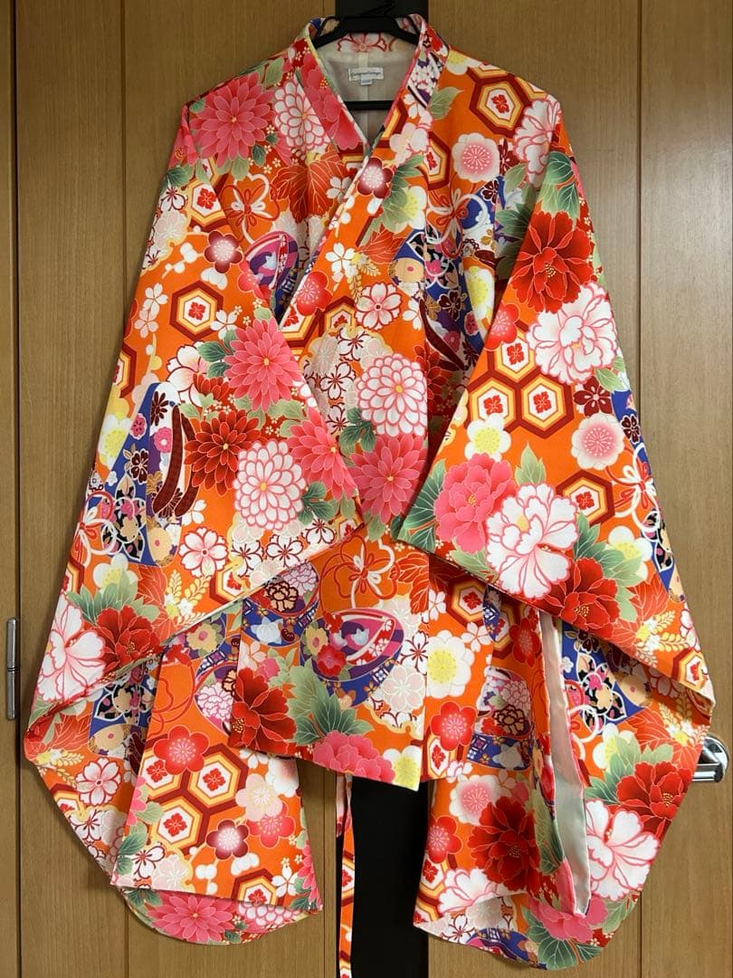 キャサリンコテージ 袴セット　160L 髪飾り付き　　ぽっちゃり　簡単袴