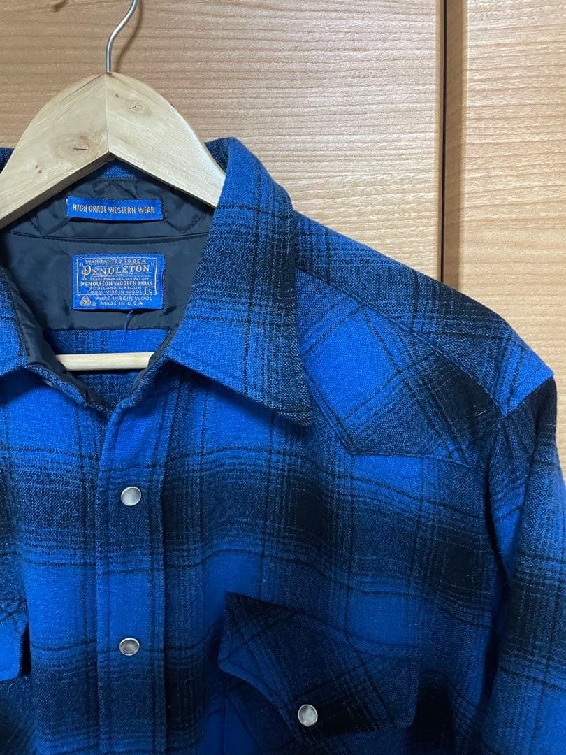トップス PENDLETON WOOL WESTERN SHADOW SHIRT