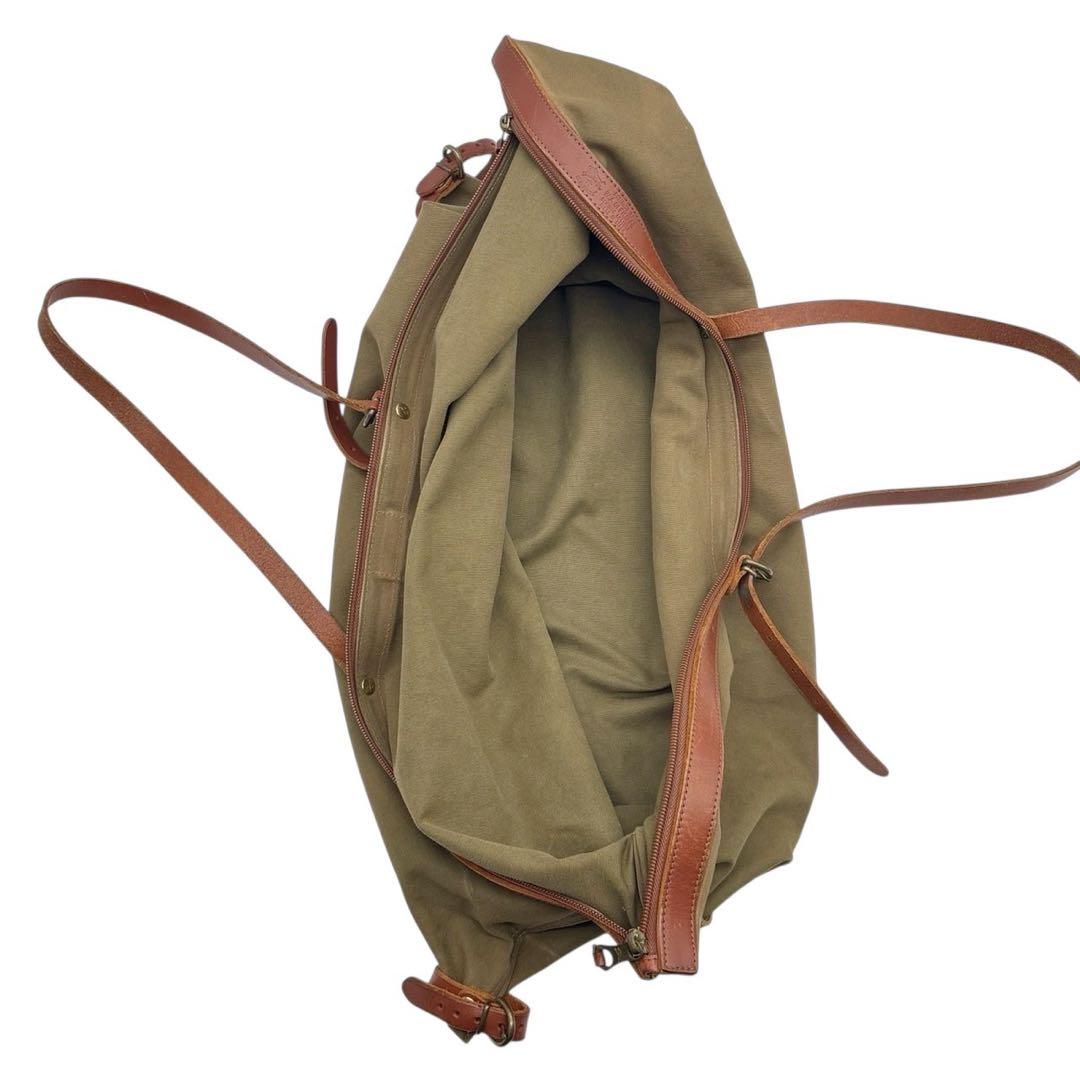 美品◎イルビゾンテ A4可 肩かけ可 ボストンバッグ トートバッグ 大容量