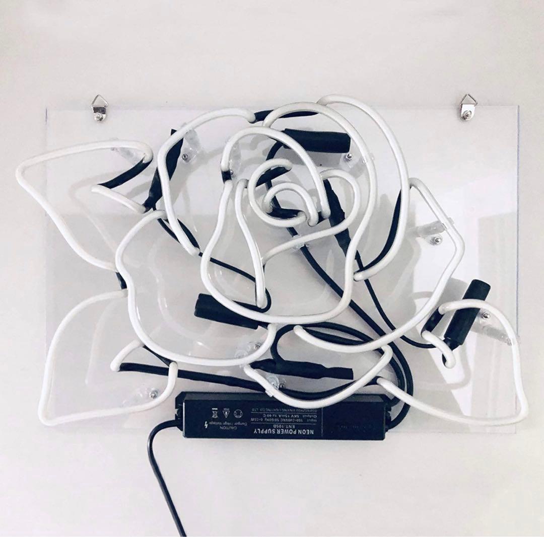 ネオンサイン rose NEON SIGN ディスプレイ サイン　オーダーメイド