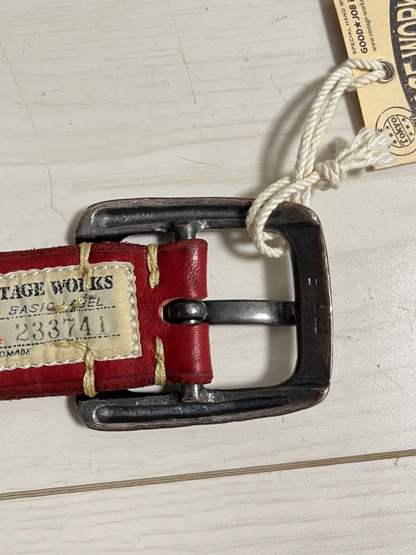 最終価格‼️VINTAGE WORKS レザーベルト DH5536 37