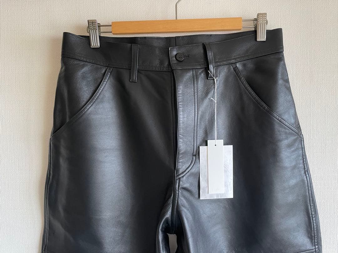 2025AW Cale(カル) LAMBS LEATHER PANTS 3