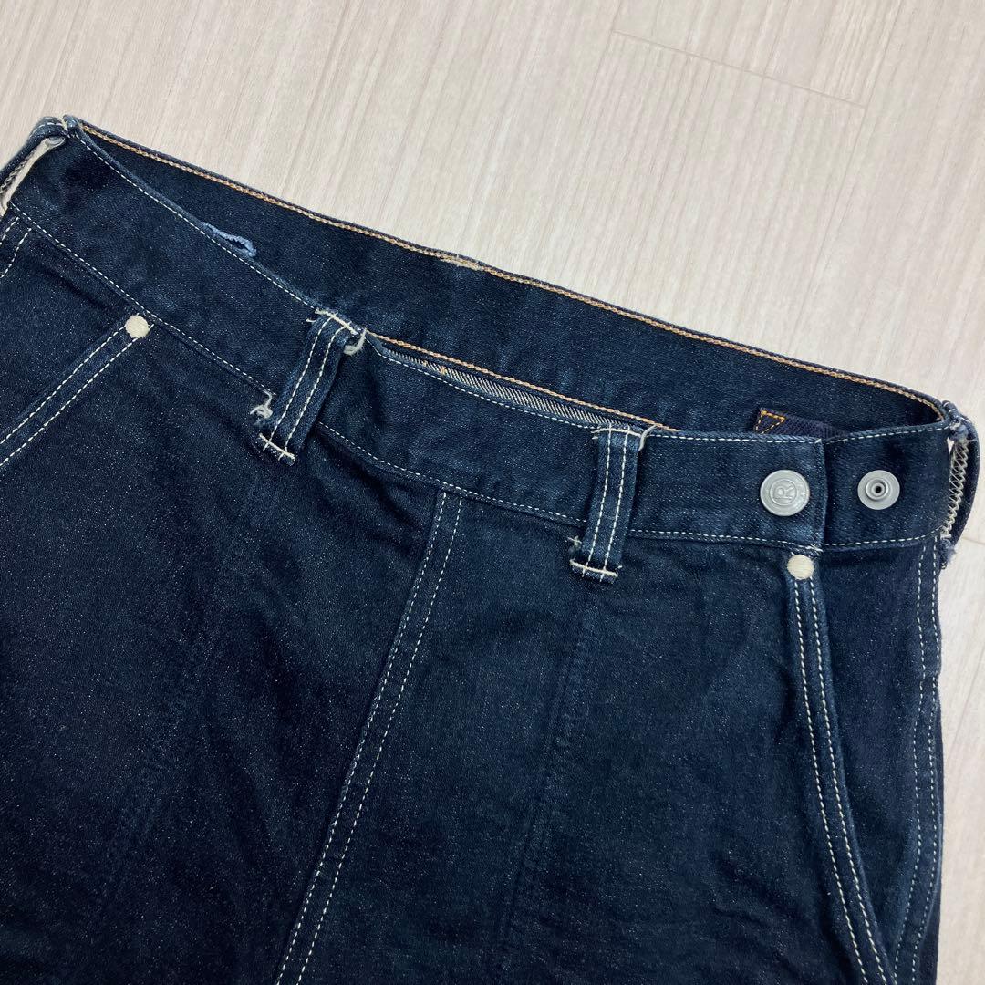 ■ 45R ライ麦 ストレッチデニム の桃比女 サルエルパンツ