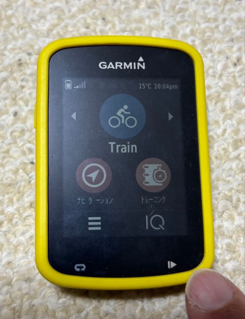 ガーミンedge820j