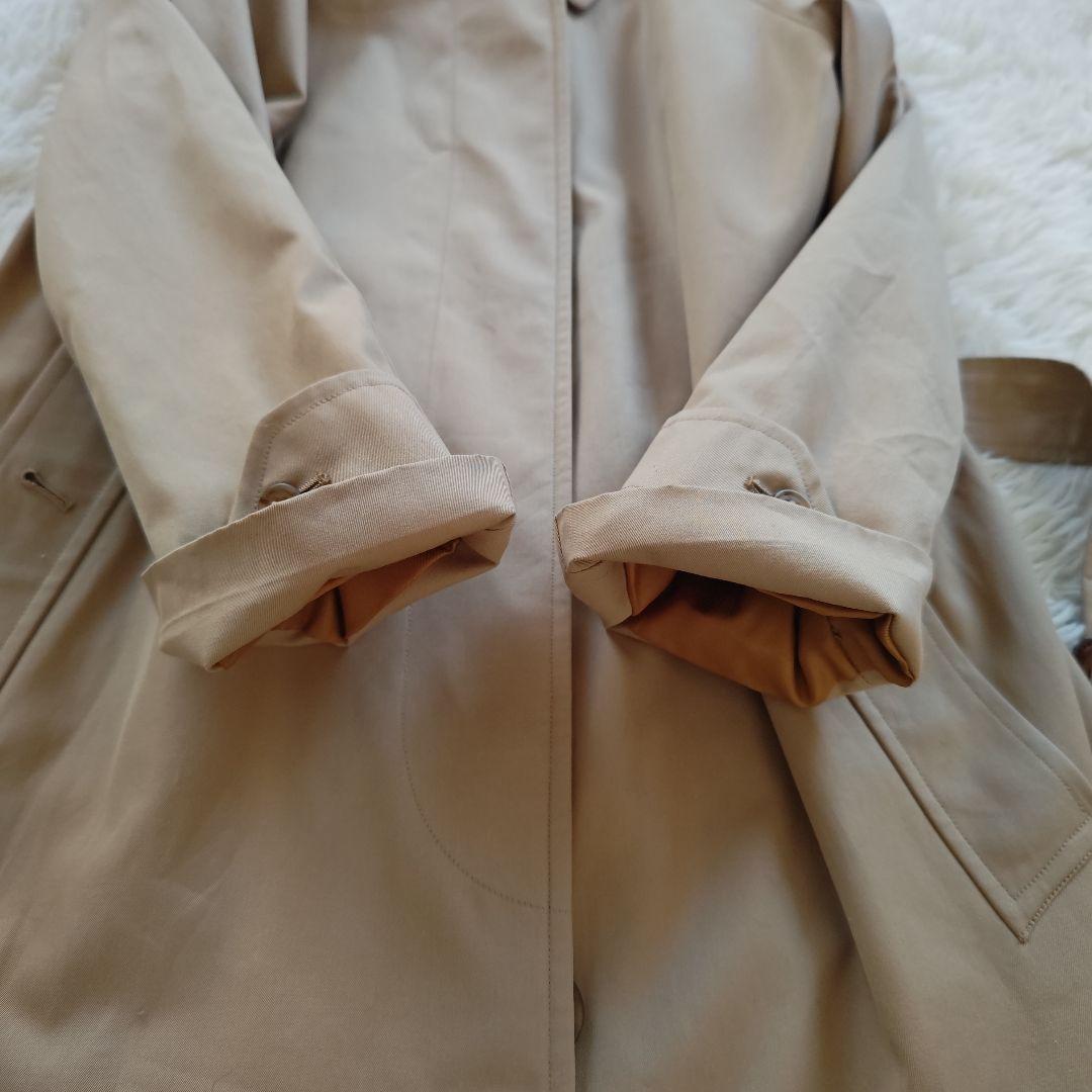 バーバリーズ　トレンチコート　ロング　ステンカラー　ノバチェック　ベルト　比翼