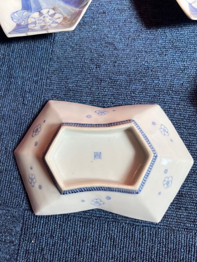 892 古伊万里　皿　5客