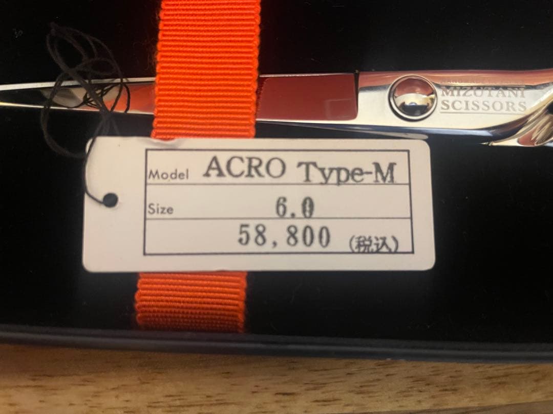 ミズタニシザーACRO Type-M シザー 6.0インチ