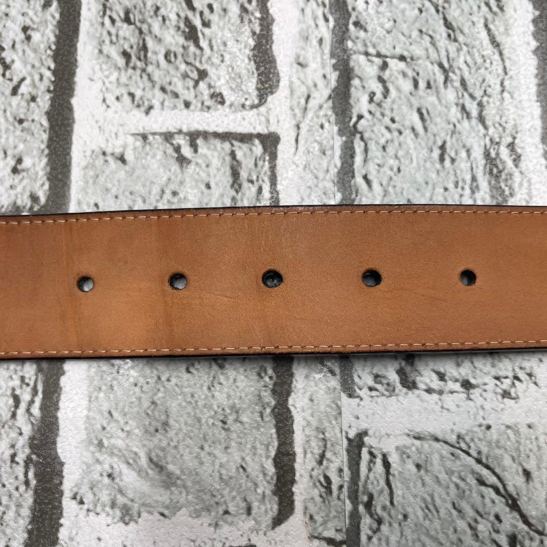美品✨ルイヴィトン ベルト エレクトリック イニシャル LVロゴ エピ ノワール