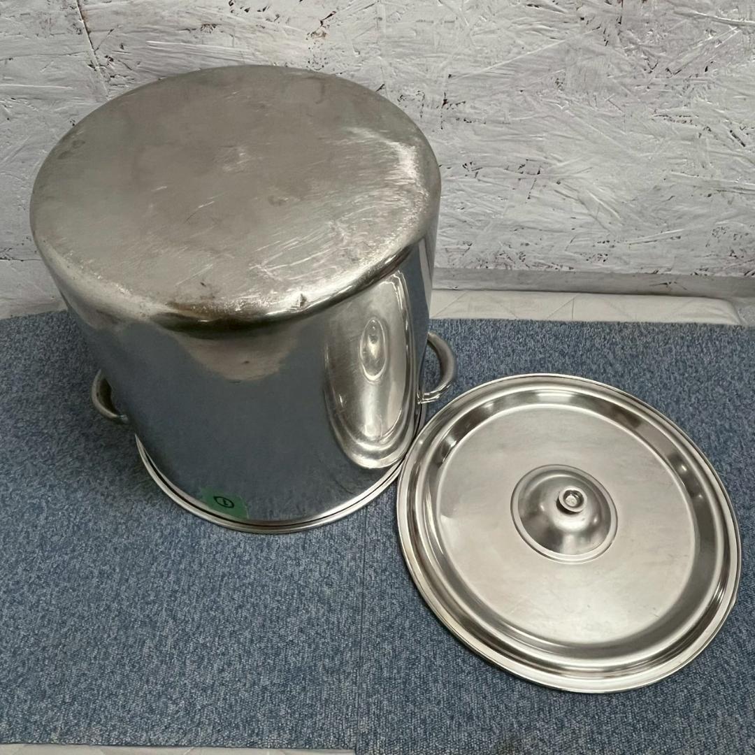 【厨房機器】 ステンレス製 33cm 寸胴鍋 厨房 厨房機器 ① A1509