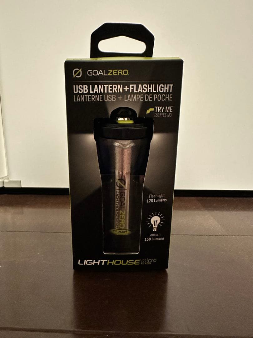新品未使用　GOALZERO LIGHTHOUSE フラッシュ　限定　2個セット