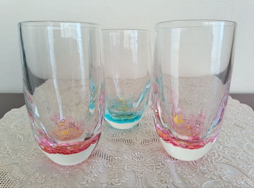 黒木国昭　綾工房　グラス3点セット