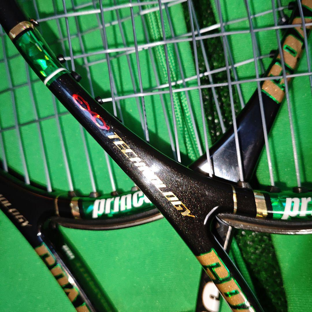 ぱ*ー様 Prince EXO3 Graphite 100T とラケットバッグ