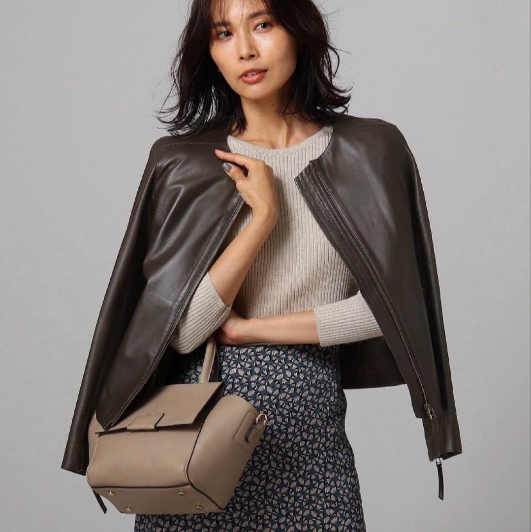 UNTITLED アンタイトル 大きいサイズ 50 レザージャケット ラムレザー