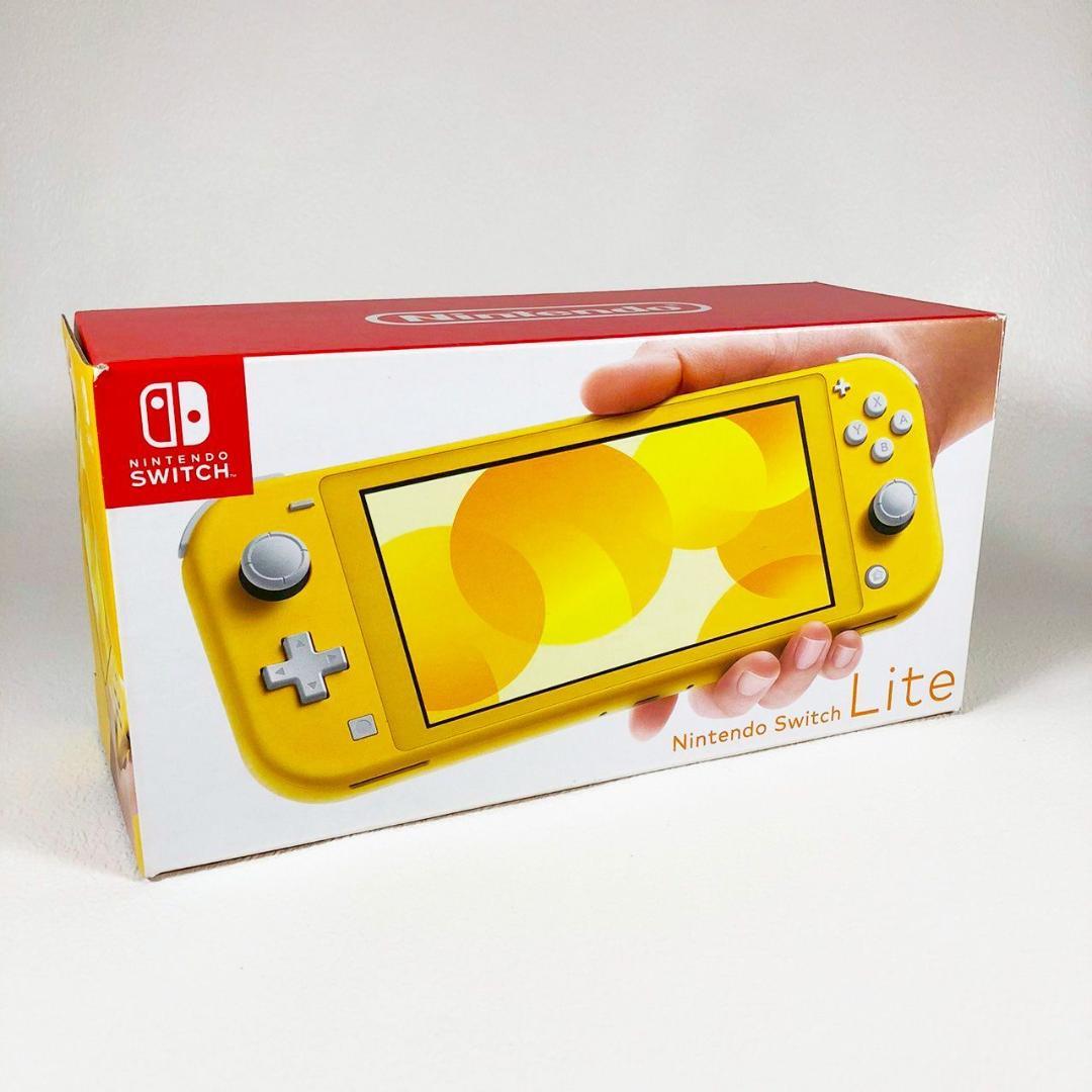 美品 Nintendo Switch Lite イエロー ACアダプタ 本体