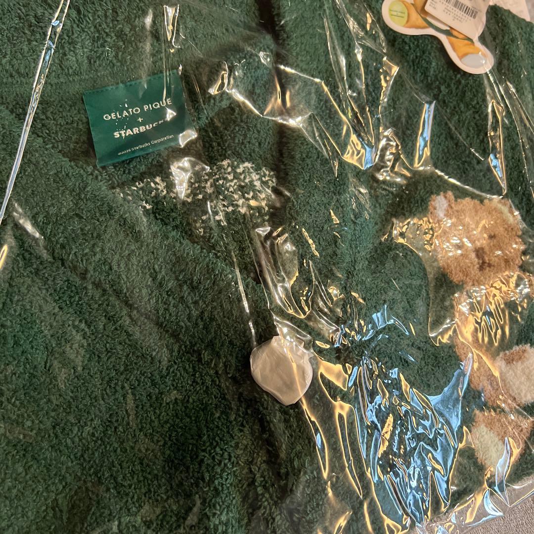 starbucks ジェラピケ パウダースタージャガードカーディガン