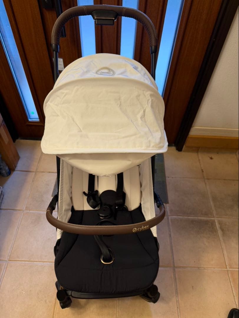 COYA Cybex ベビーカー バンパー付き ホワイト三越伊勢丹限定カラー