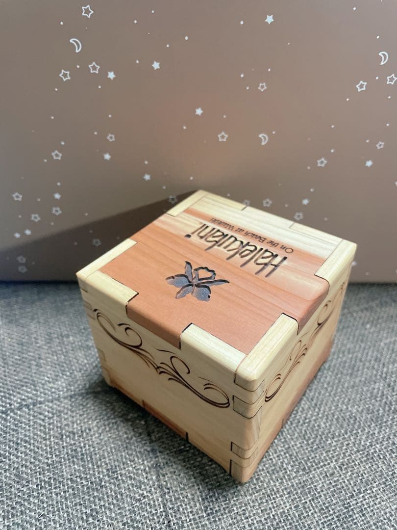 ハレクラニ halekulani 木製 小物入れ インテリア