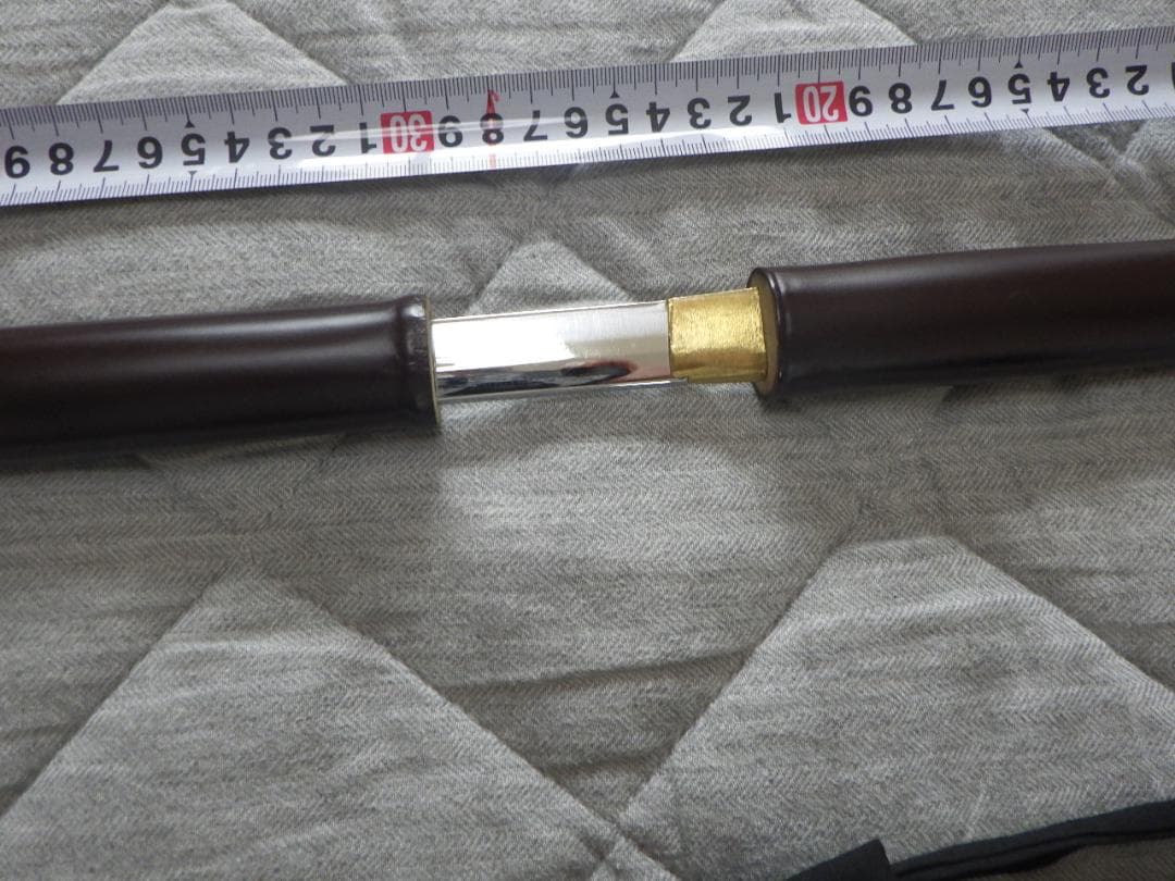 座頭市 仕込み杖 丸茶竹鞘新品未使用本商品は美術刀剣（模擬刀）です