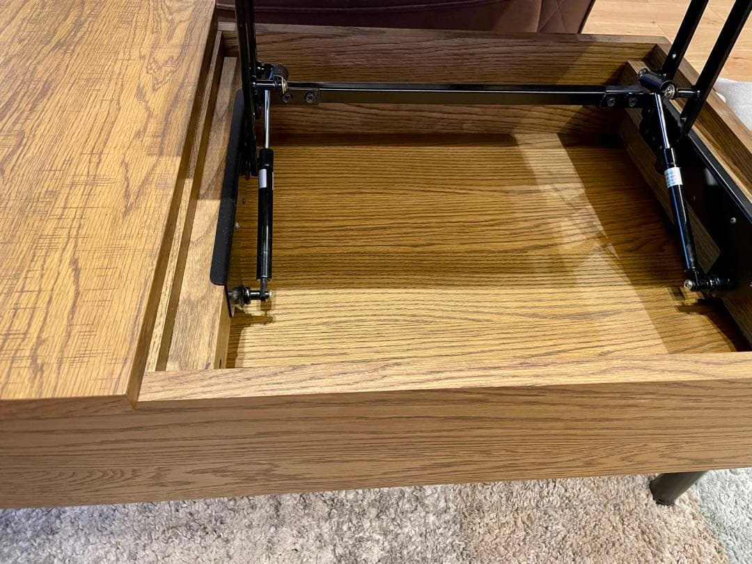 PSF LIFTING TABLE/ ローテーブル　ライトブラウン