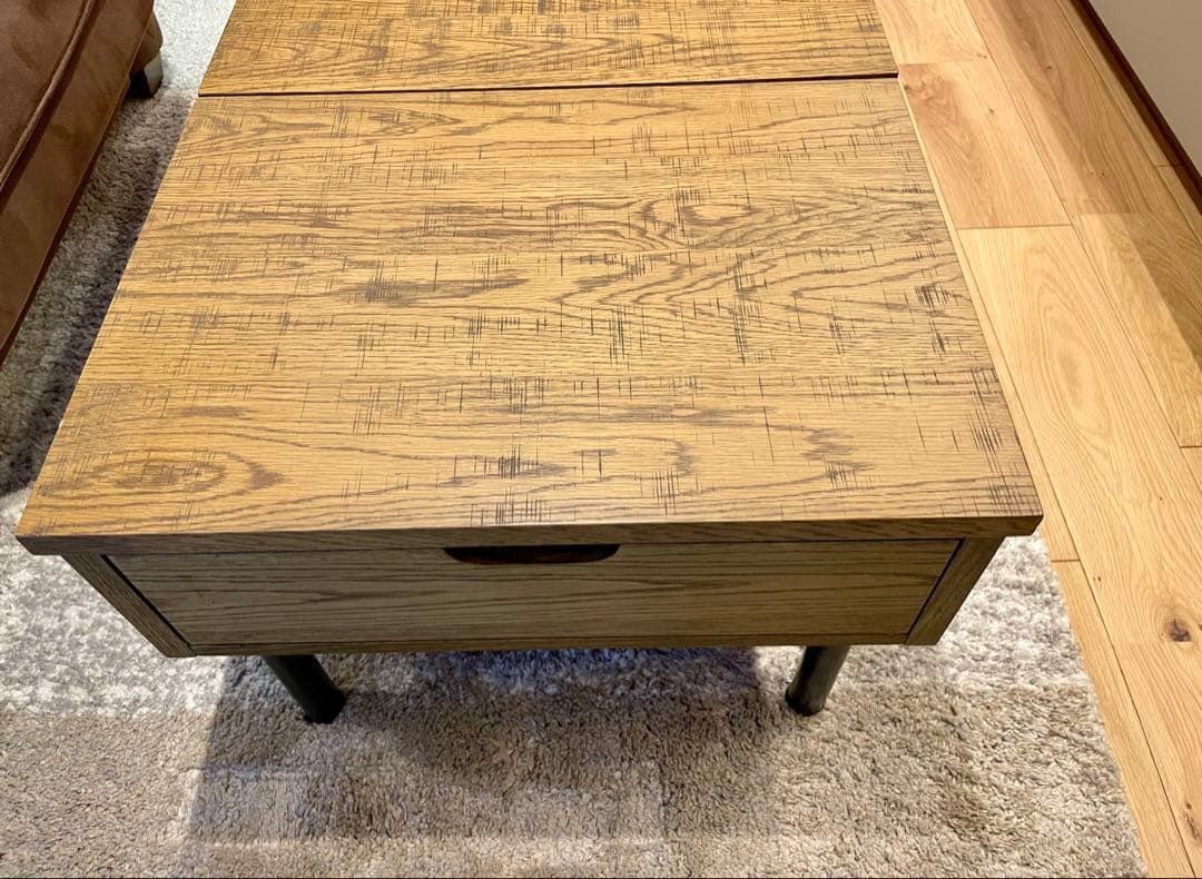 PSF LIFTING TABLE/ ローテーブル　ライトブラウン