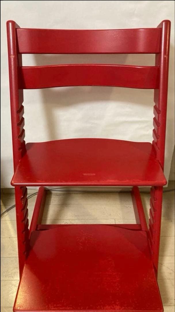 【最短発送可】STOKKE Tripp Trapp ストッケ 赤 レッド